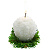 Новогодняя свеча Снежок - миниатюра