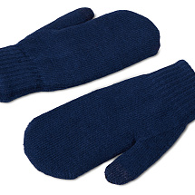 Варежки Dunant, темно-синий