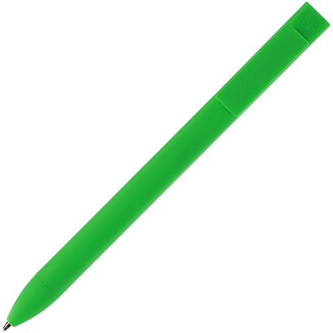 Ручка шариковая Swiper SQ Soft Touch, зеленая - рис 3.