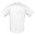 Рубашка мужская с коротким рукавом Brisbane, белая - миниатюра - рис 3.