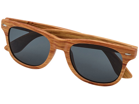 Солнцезащитные очки Mira с эффектом дерева - Натуральный - рис 3.