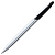 Ручка шариковая Dagger Soft Touch, черная - миниатюра