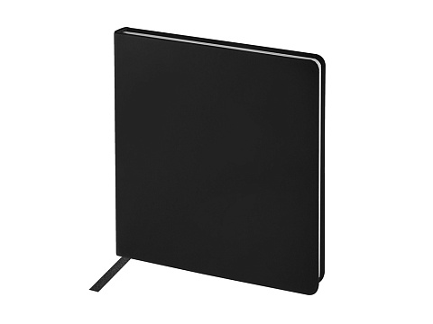 Еженедельник с каменной бумагой А5+ Carrara, черный - рис 3.