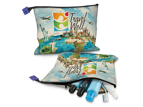 Дорожная косметичка с возможностью полноцветной печати