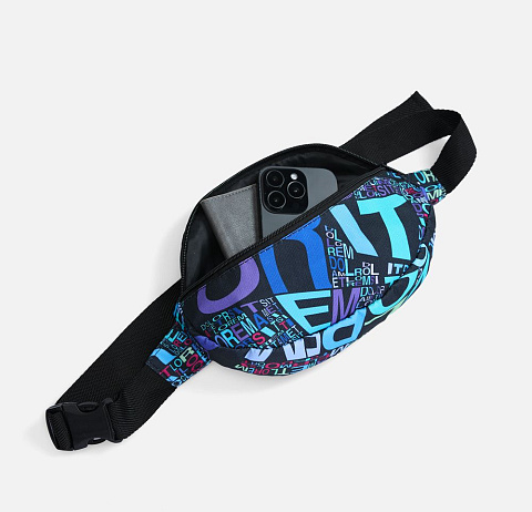 Сумка поясная Bolsana с задним карманом с печатью на заказ - рис 6.