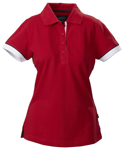 Рубашка поло женская Antreville, красная - рис 2.