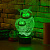 3D светильник Сова с совенком - миниатюра - рис 4.