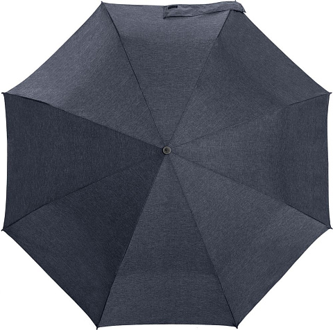 Складной зонт rainVestment, темно-синий меланж - рис 3.