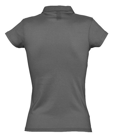Рубашка поло женская Prescott Women 170, темно-серая - рис 3.