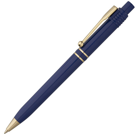 Ручка шариковая Raja Gold, синяя - рис 2.