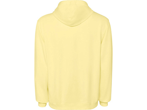 Толстовка с капюшоном KENIA унисекс, солнечно-желтый выстиранный WASHED - рис 2.