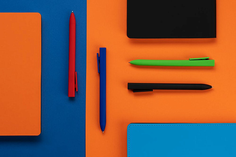 Ручка шариковая Swiper SQ Soft Touch, синяя - рис 8.