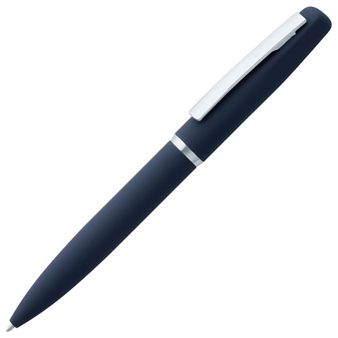 Ручка шариковая Bolt Soft Touch, синяя - рис 2.