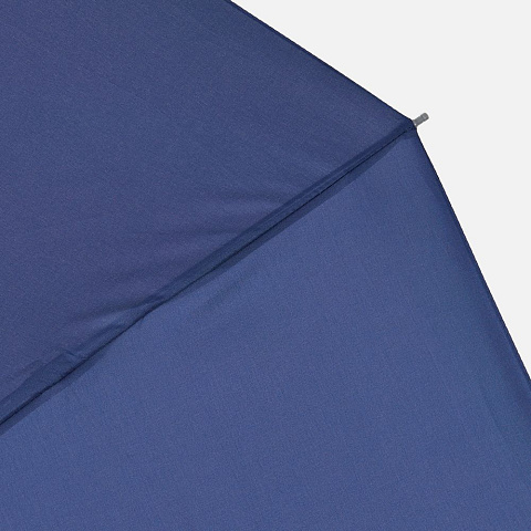 Зонт обратного сложения inLoop с ручкой-карабином, темно-синий - рис 10.