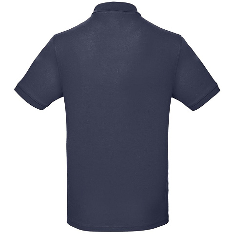 Рубашка поло мужская Inspire, темно-синяя - рис 3.