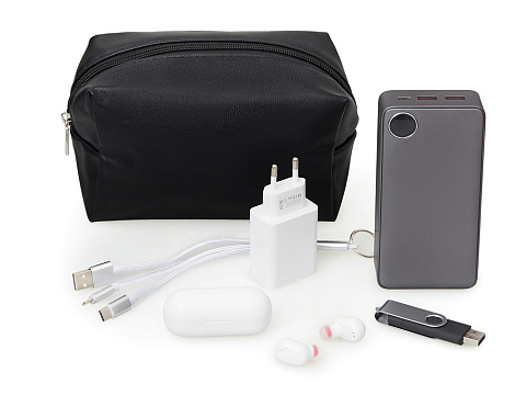 Органайзер для электроники и проводов Enio, черный