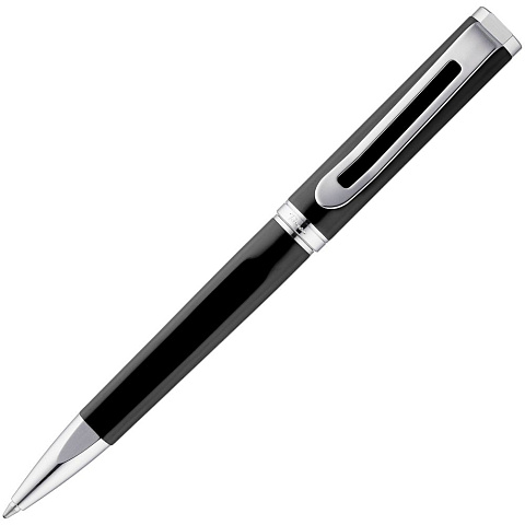 Ручка шариковая Phase, черная - рис 3.