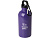 Одностенная бутылка для воды с карабином Oregon, изготовленная из нержавеющей стали, сертифицированной по стандарту RCS, объемом 400 мл - Пурпурный - миниатюра - рис 4.