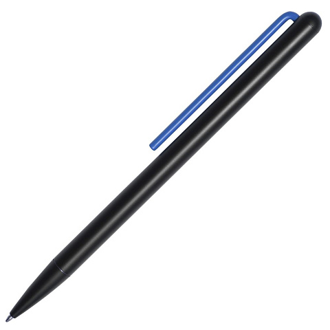 Шариковая ручка GrafeeX в чехле, черная с синим - рис 2.