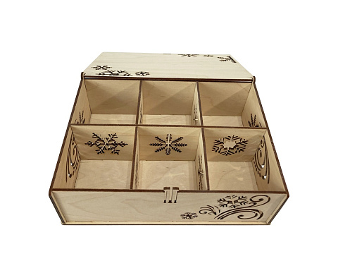 Набор новогодних шаров, 6 шт. - рис 5.