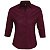 Рубашка женская с рукавом 3/4 Effect 140, бордовая - миниатюра