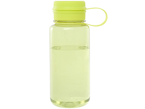 Спортивная бутылка Ryder из переработанного ПЭТ-пластика объемом 900 мл с многофункциональной крышкой, сертифицированная RCS - Лайм - рис 2.