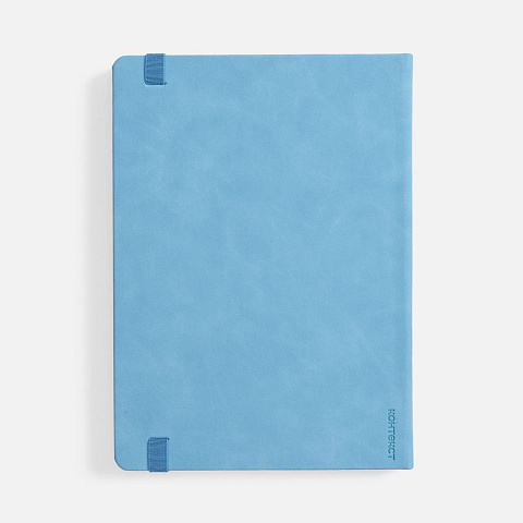 Ежедневник Urban Hard, недатированный, голубой - рис 3.