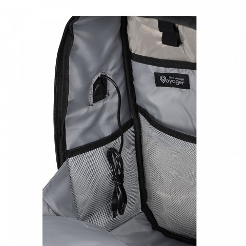 Рюкзак для ноутбука 15.6’’ со скрытой молнией и USB портом - рис 5.