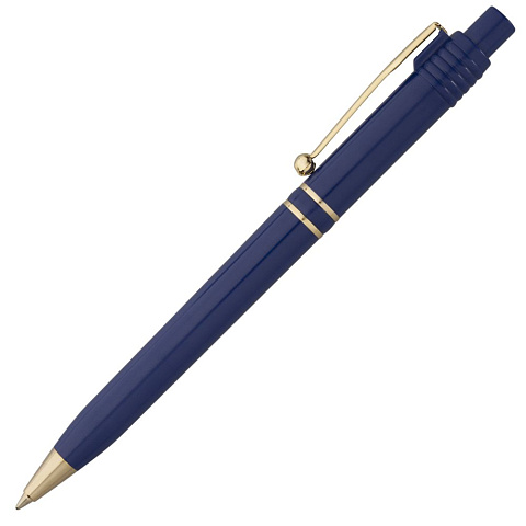 Ручка шариковая Raja Gold, синяя - рис 3.
