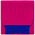 Шарф Snappy, фуксия с синим - миниатюра - рис 2.