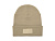 Вязаная шапка BULNES из двухслойного акрила, бежевый - миниатюра