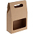 Коробка - пакет для упаковки подарков (25х16 см) - миниатюра