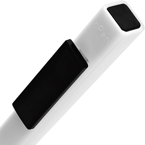 Ручка шариковая Swiper SQ, белая с черным - рис 5.