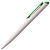 Ручка шариковая Senator Dart Polished, бело-зеленая - миниатюра - рис 3.