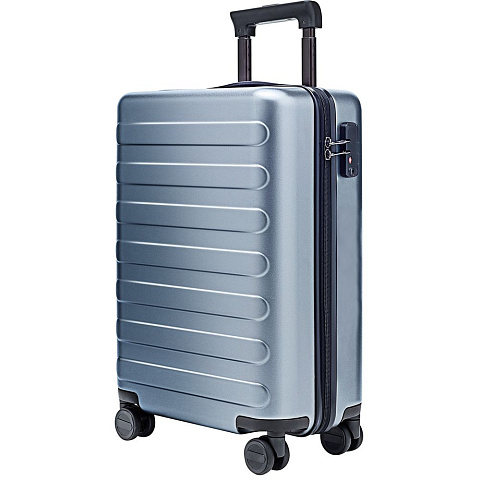 Чемодан Rhine Luggage, серо-голубой - рис 2.