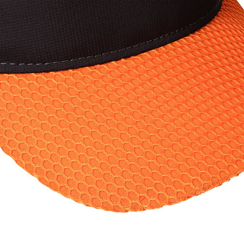 Козырек Grand Slam, темно-серый с оранжевым - рис 5.