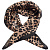 Платок Leopardo Silk, коричневый - миниатюра - рис 4.