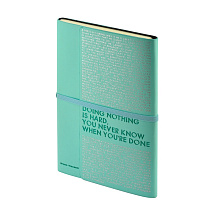 Ежедневник недатированный А5 Bilbao, зефирный мятный (Р)