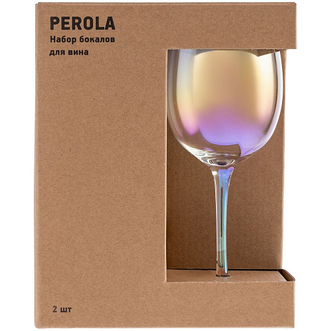 Набор из 2 бокалов для красного вина Perola - рис 2.