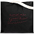 Холщовая сумка с вышивкой «Тонкая красная линия», черная - миниатюра