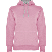 Толстовка с капюшоном Urban женская, светло-розовый