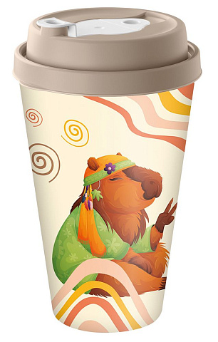 Стакан с крышкой Tumbler на заказ, M - рис 5.