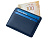 Картхолдер для двух карт и наличных денег с зажимом Crave, темно-синий - миниатюра - рис 5.