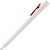 Ручка шариковая Swiper SQ, белая с красным - миниатюра - рис 4.
