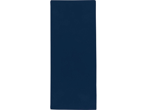 Lucas спортивное полотенце из переработанного полиэстера 30х80 см - Темно - синий - рис 2.