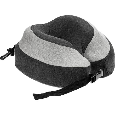 Дорожная подушка Piligrim, серая - рис 2.