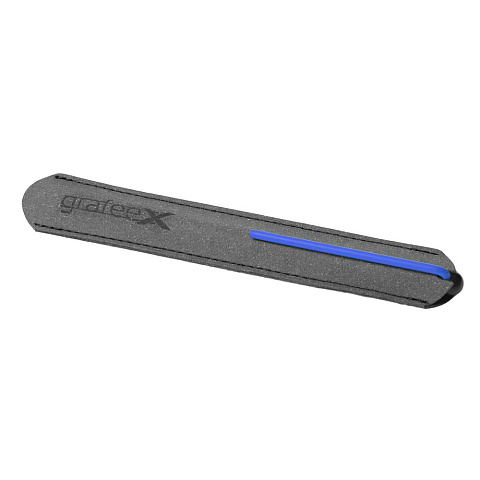 Шариковая ручка GrafeeX в чехле, черная с синим - рис 4.