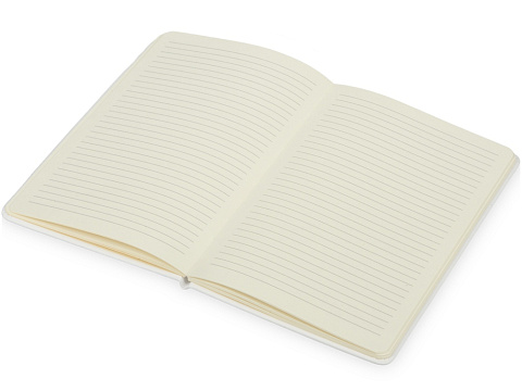 Блокнот Wispy, твердая обложка A5, 64 листа в линейку, белый - рис 2.