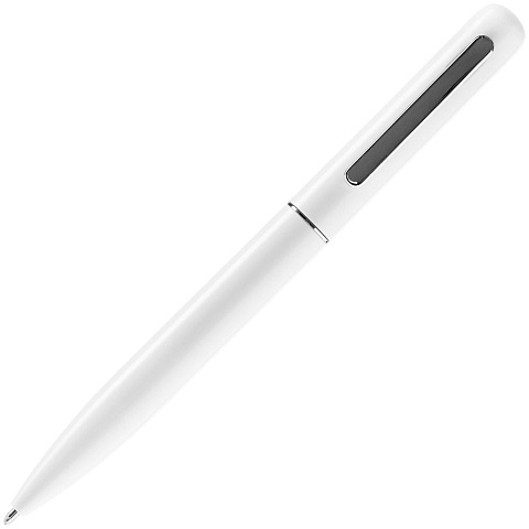 Ручка шариковая Scribo, матовая белая - рис 3.