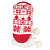 Новогодние носки-тапки (красные) - миниатюра - рис 5.